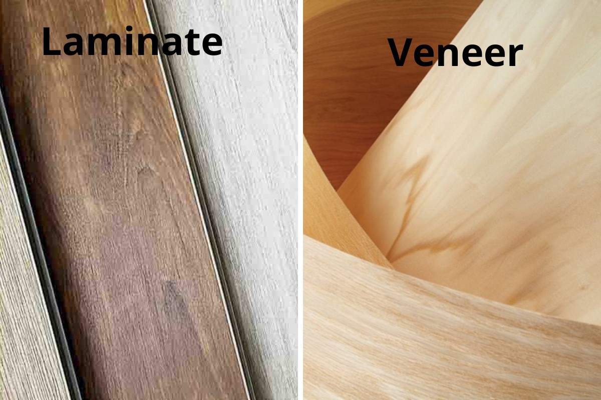Phân biệt laminate với veneer