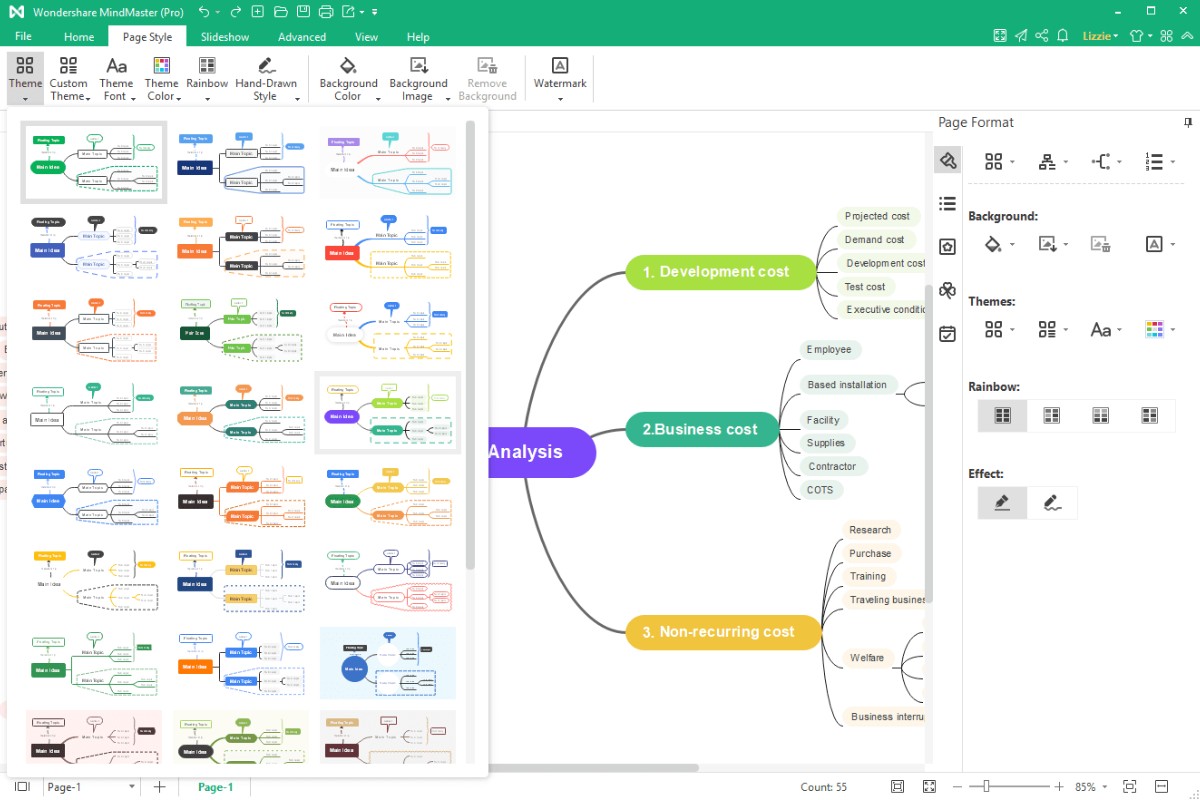 Phần mềm hỗ trợ vẽ sơ đồ tư duy Edraw MindMap