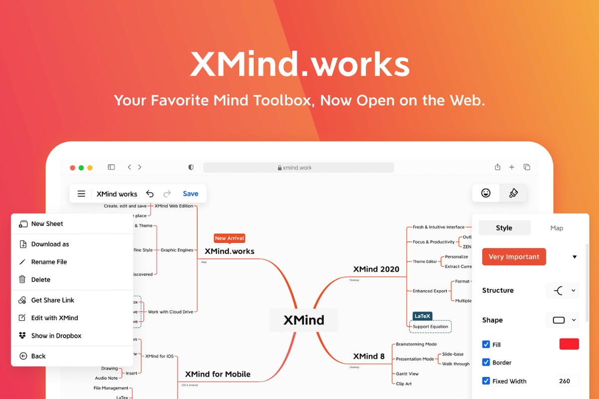 Phần mềm vẽ sơ đồ tư duy X-Mind