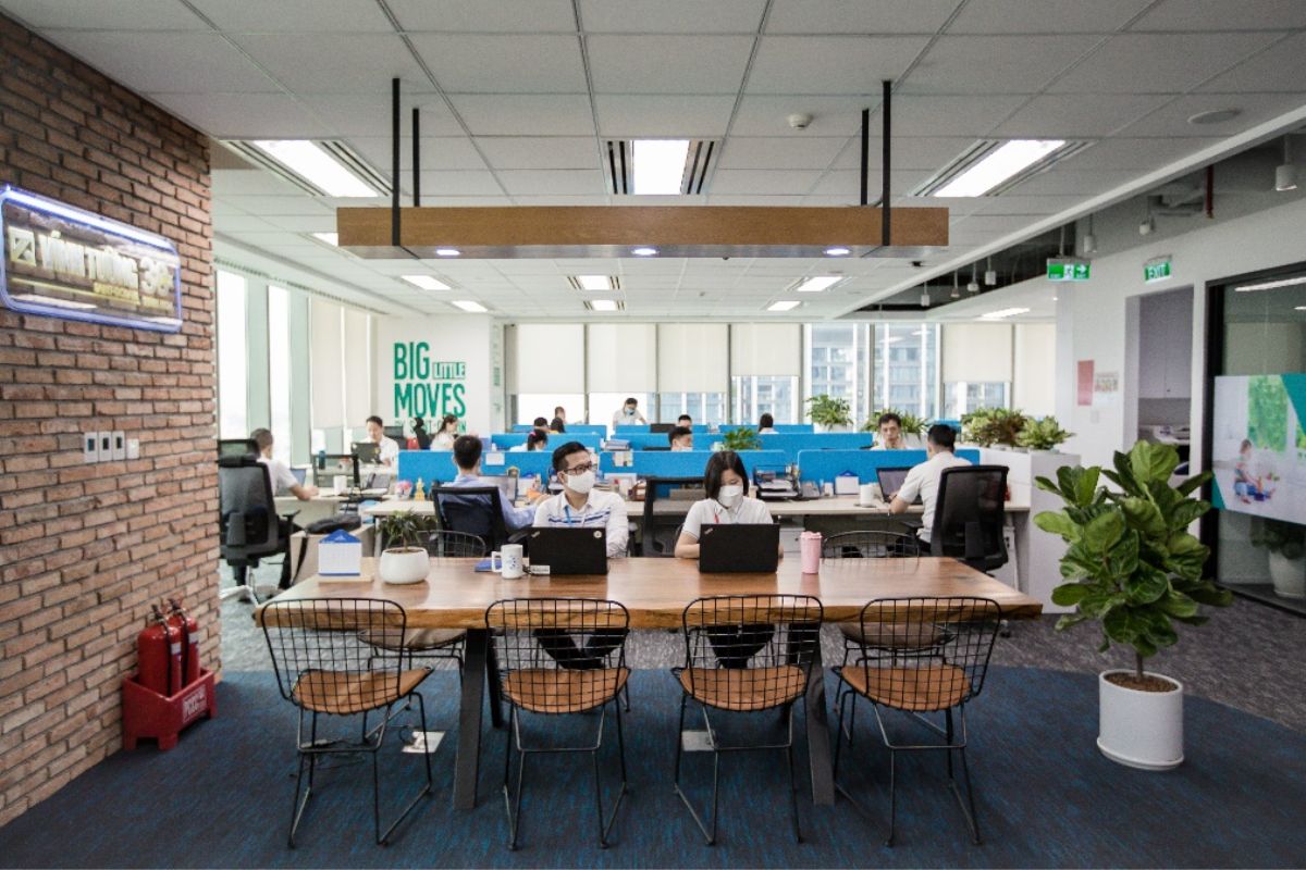 Văn phòng xanh tại Saint Gobain