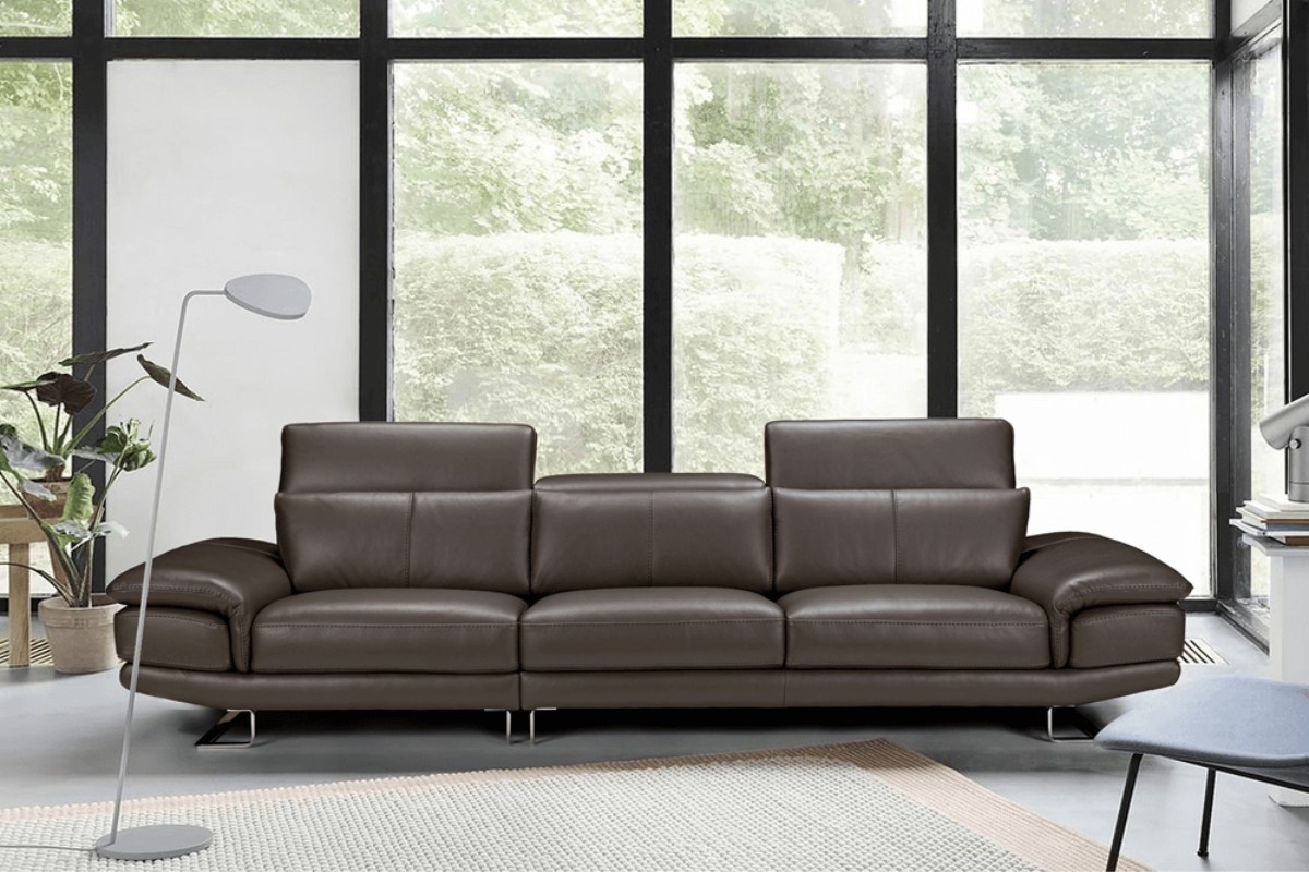 Sofa da bò nhập khẩu Italia