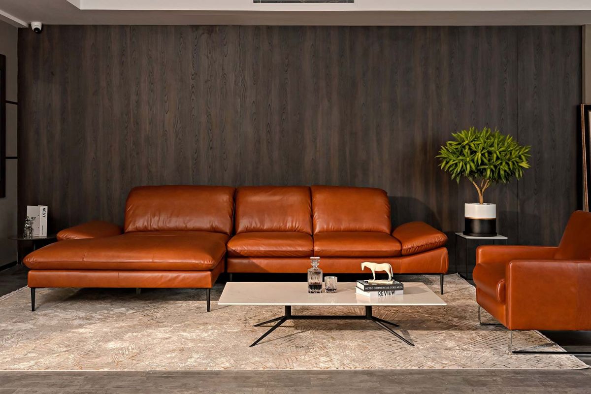 Sofa da bò nhập khẩu đức