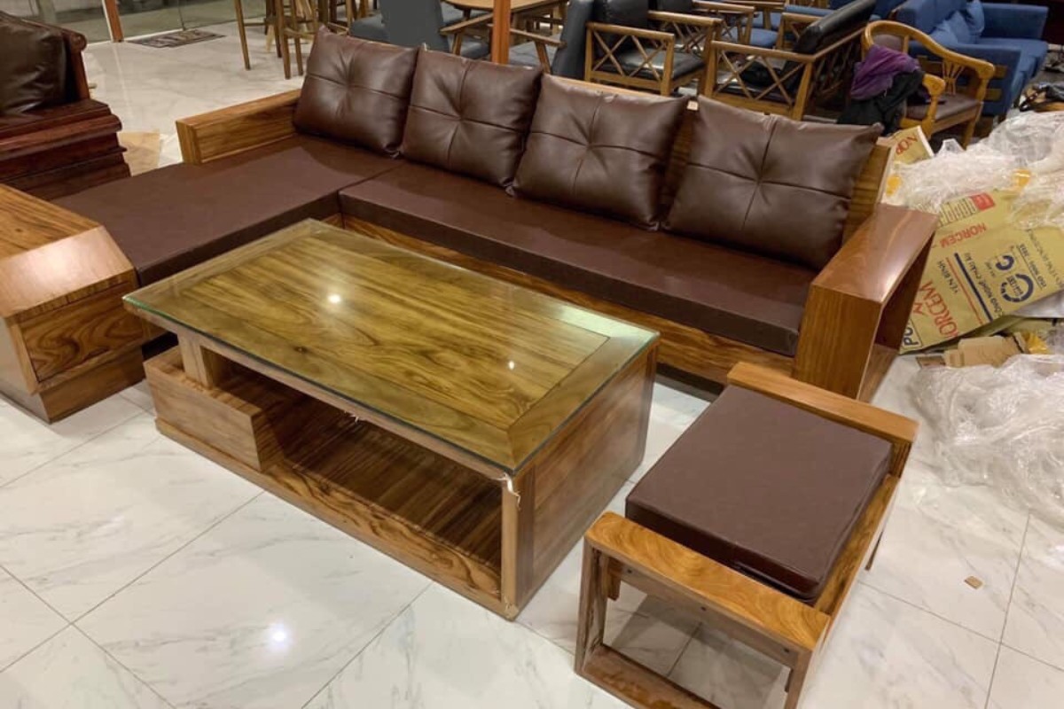 Sofa gỗ hương