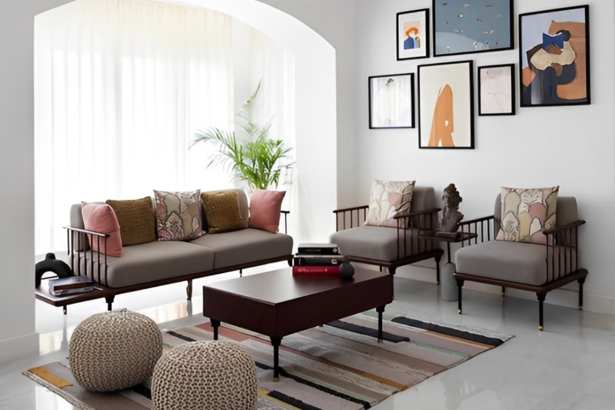 Sofa Indochine bằng gỗ