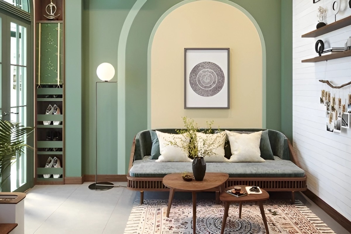 Sofa gỗ Indochine cao cấp