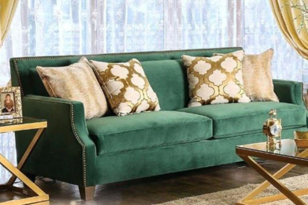 Sofa nỉ nhung ấm áp
