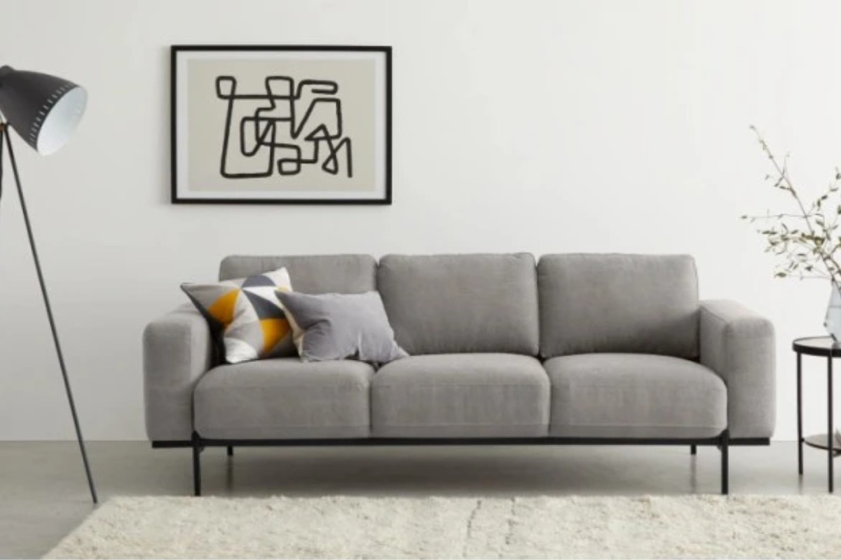 Sofa nỉ thô sợi gai bền bỉ