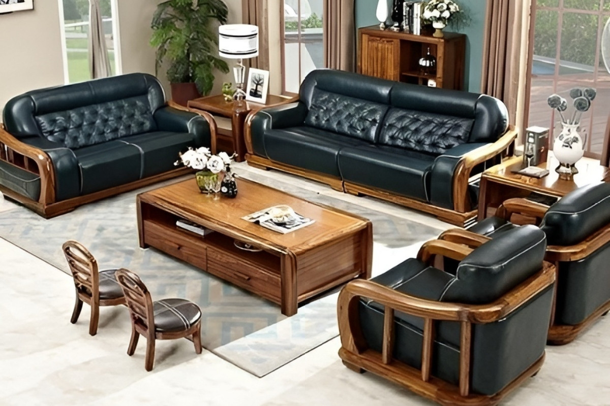 Sofa phòng khách tân cổ điển sang trọng