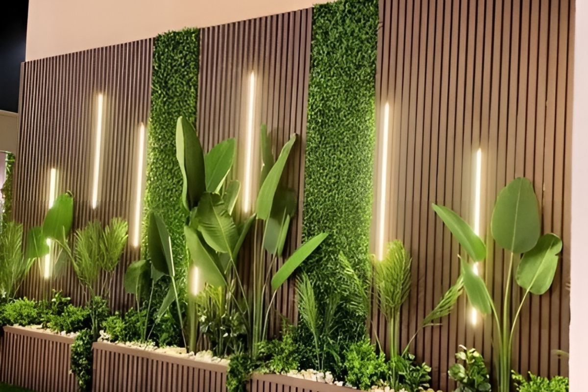 Ý tưởng thiết kế bức tường xanh trong văn phòng