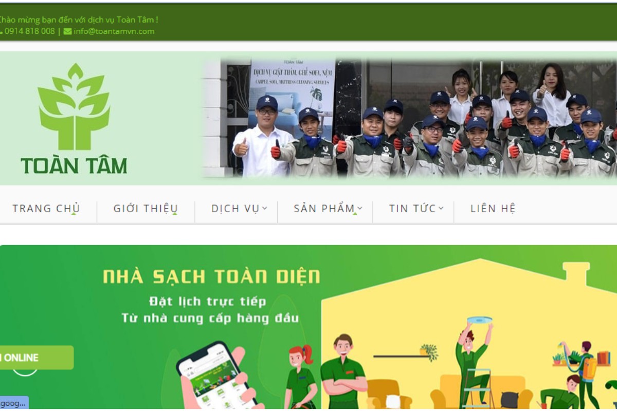 Toàn Tâm là địa chỉ cung cấp dịch vụ giặt ghế sofa tận tâm