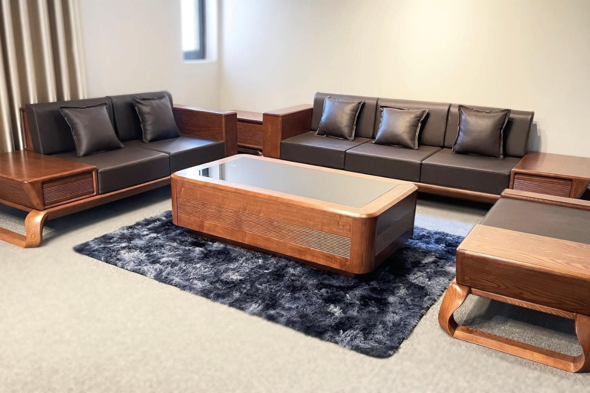 Sofa gỗ cao cấp