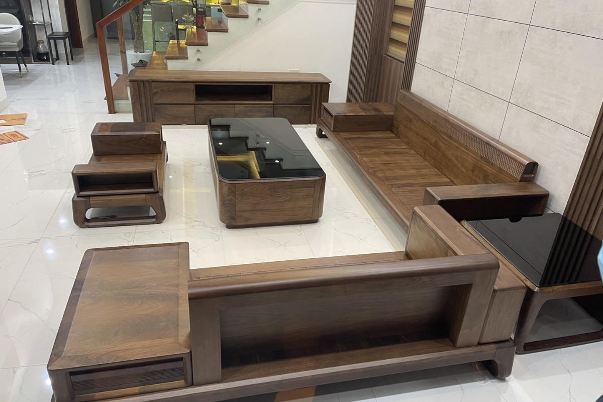 Sofa gỗ phòng khách
