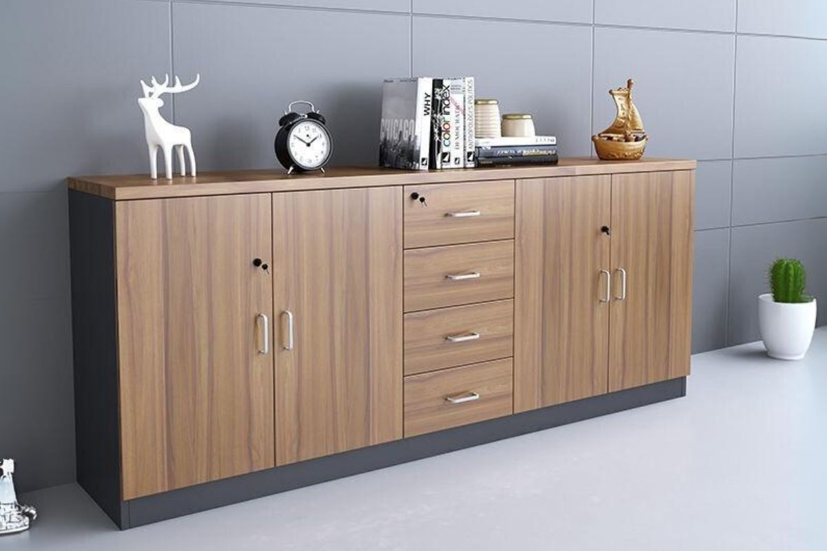 Tủ gỗ MDF có khóa