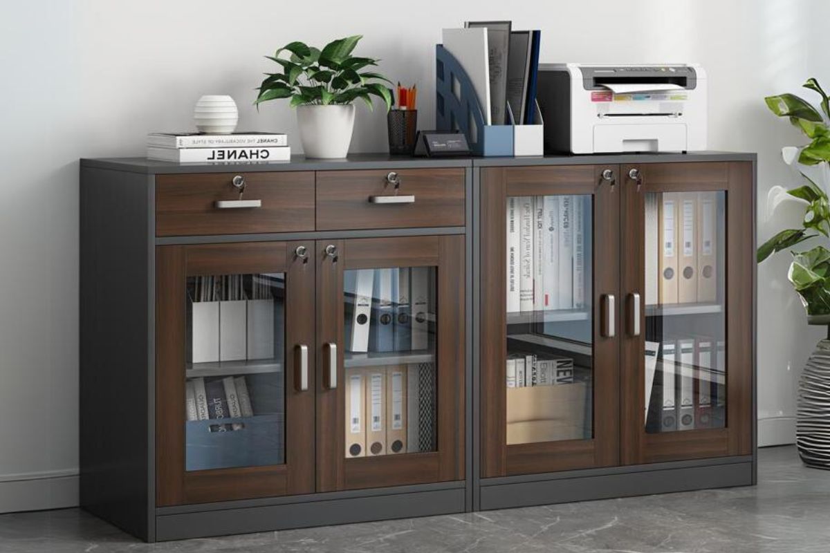 Tủ đựng hồ sơ có khóa dáng thấp
