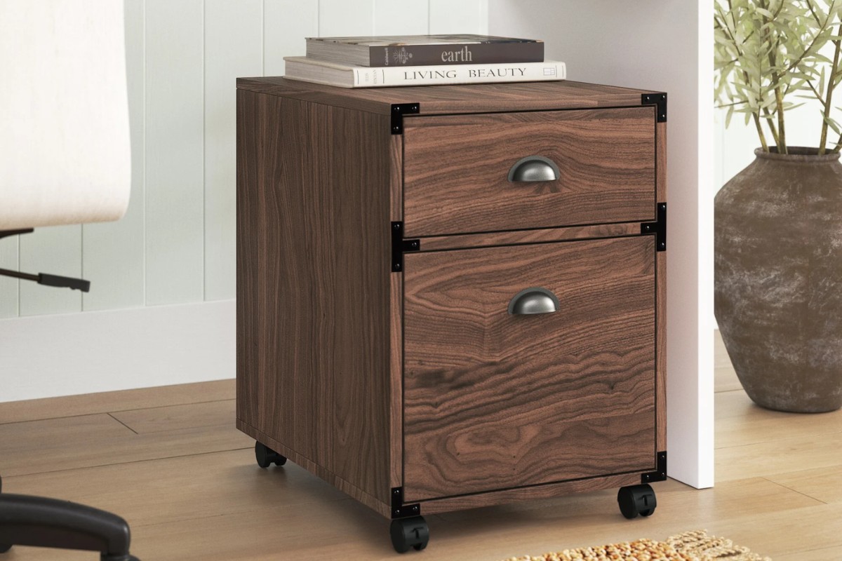Tủ tài liệu mini bằng gỗ công nghiệp