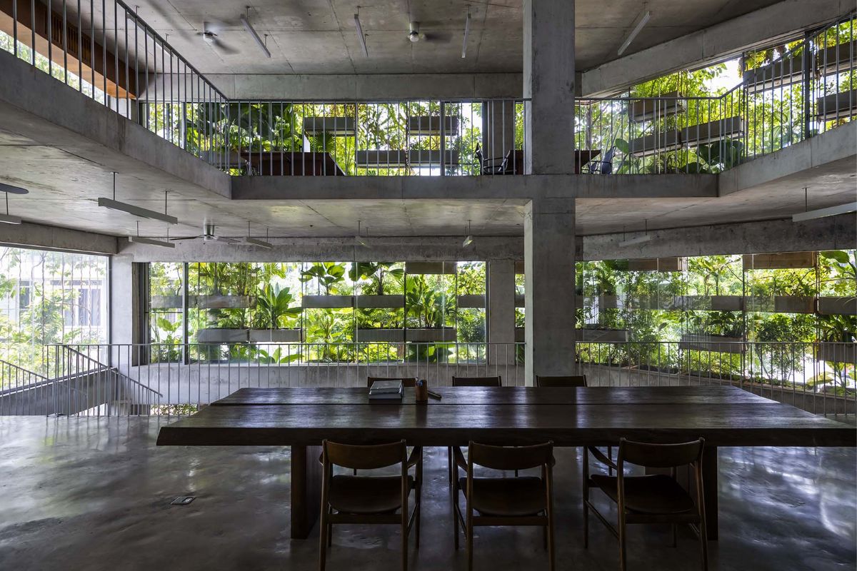Văn phòng xanh tại VTN Architect