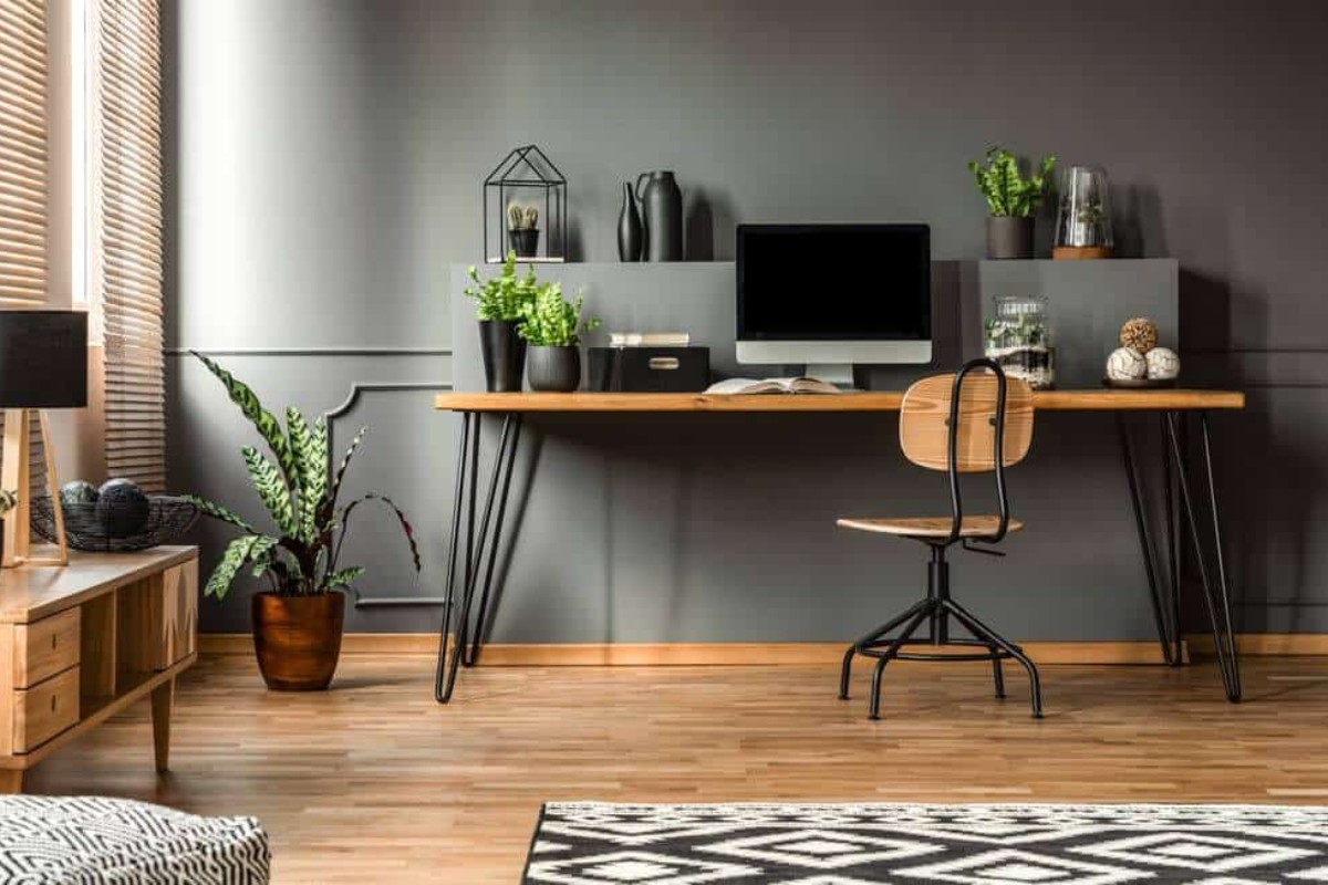 Bàn làm việc cá nhân với thiết kế hiện đại