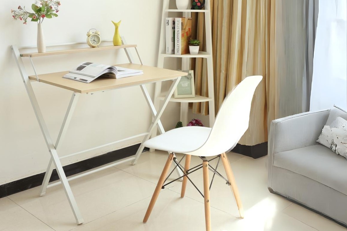 Bàn làm việc chân chữ X đơn giản