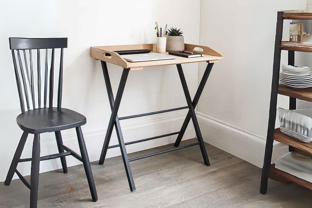 Bàn làm việc chữ X đơn giản