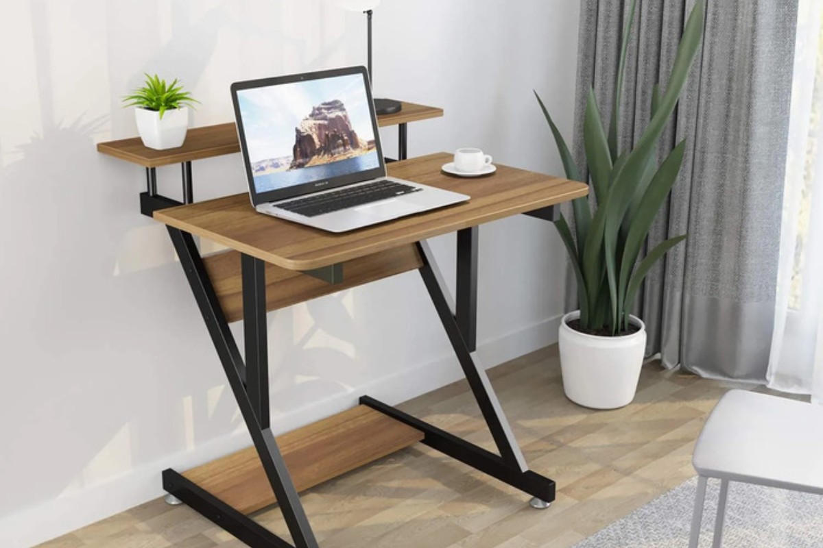 Bàn làm việc đơn giản 2 tầng