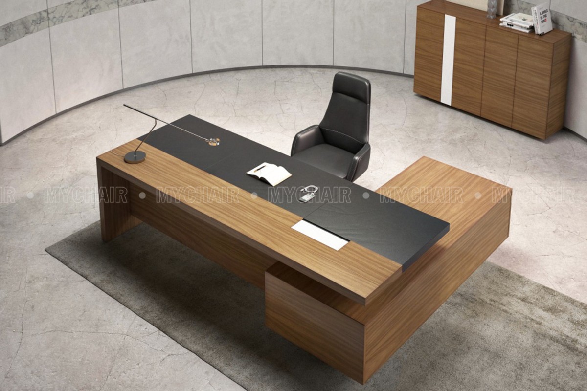 Bàn làm việc chữ L vững chãi