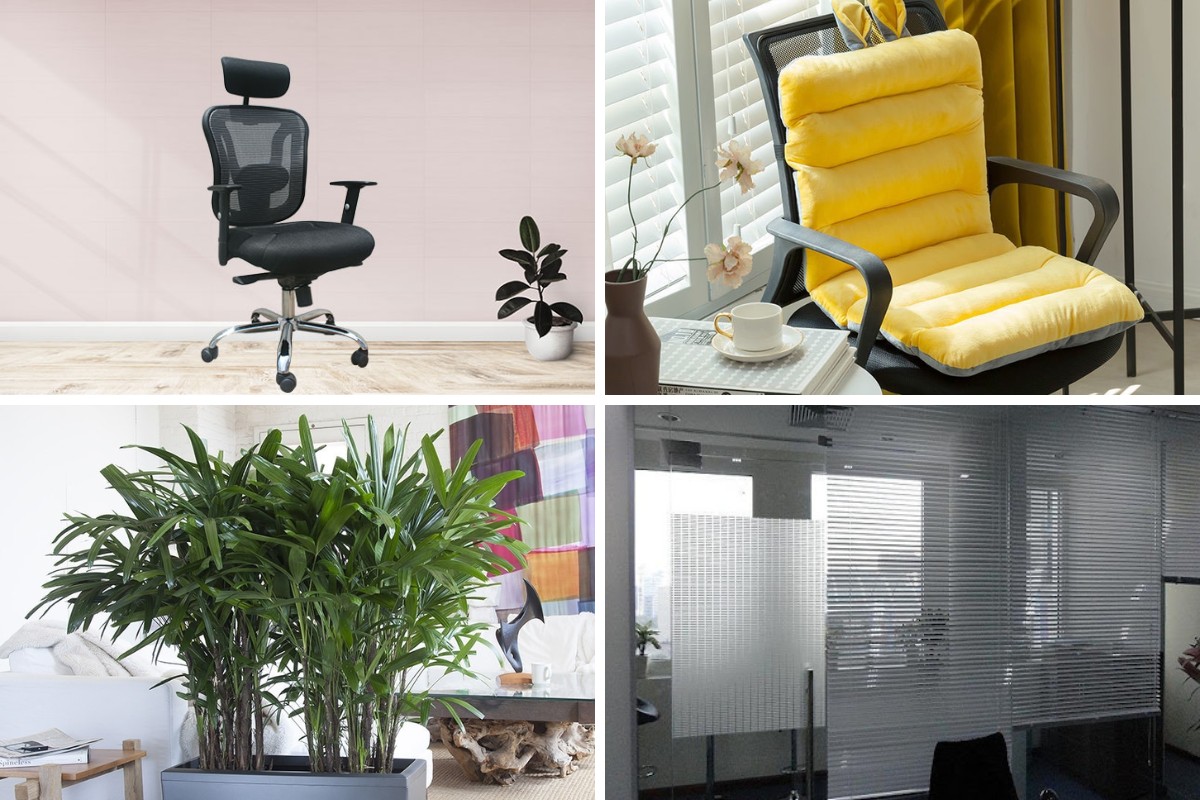 Cách hóa giải khi không có tường sau bàn làm việc