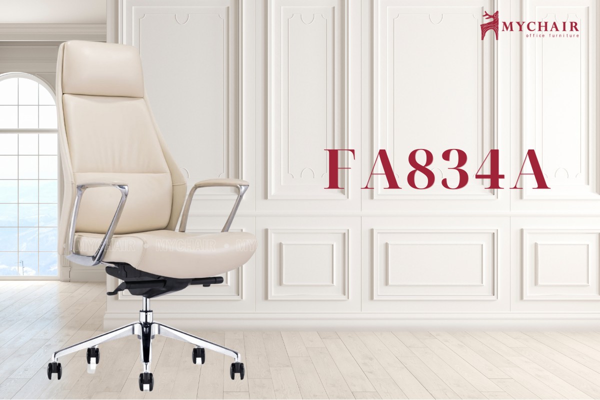 Ghế lãnh đạo bọc da PU FA834A