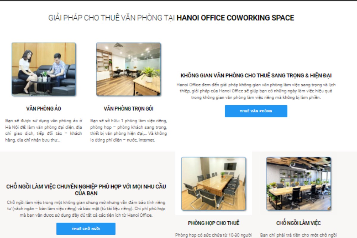 Hanoi Office Coworking space