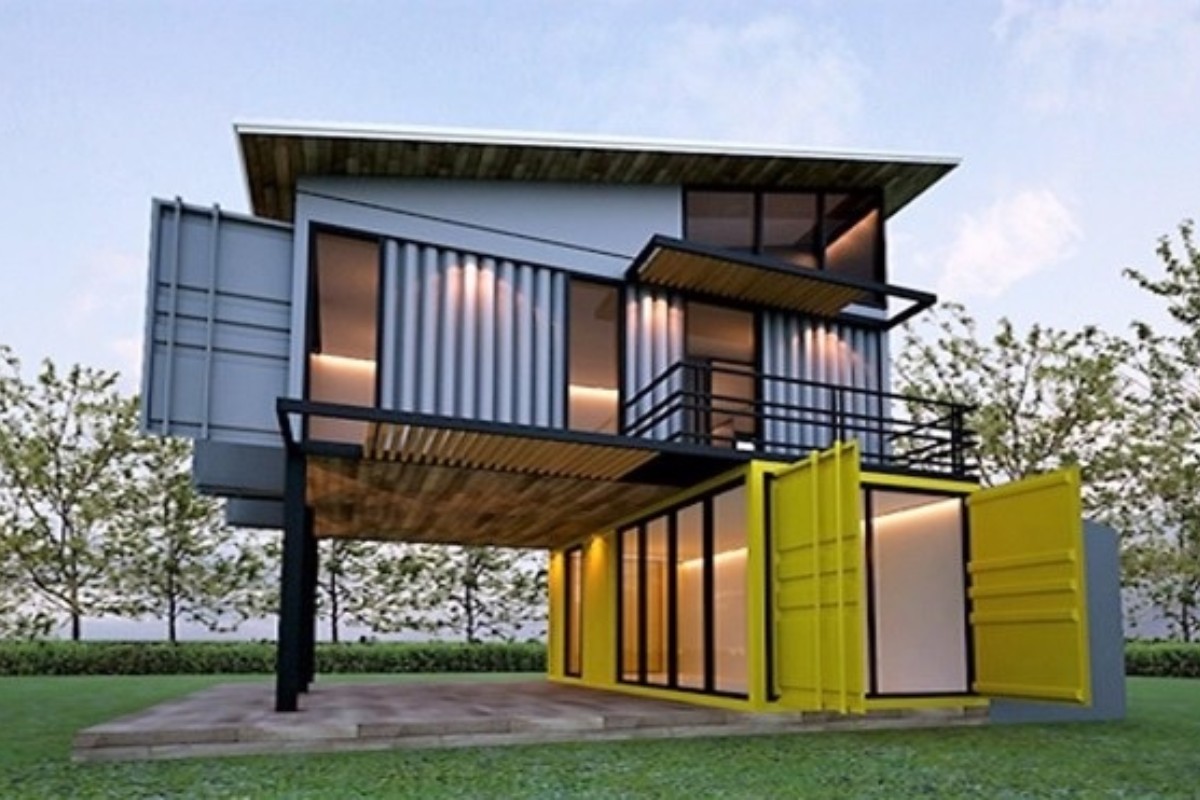 Thiết kế container văn phòng ấn tượng, đẹp mắt