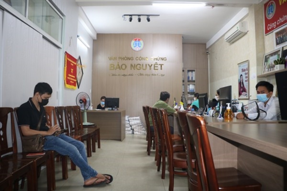 Thiết kế văn phòng công chứng truyền thống