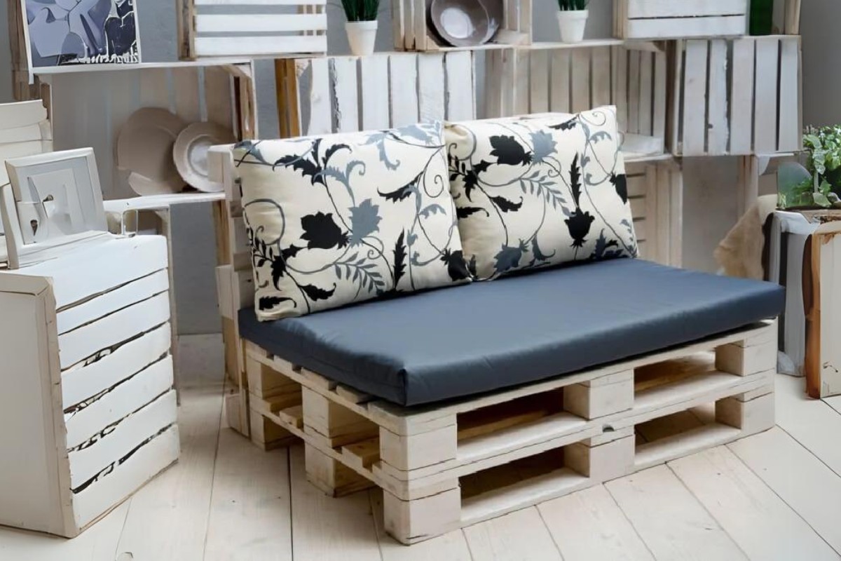 Bàn ghế gỗ pallet đẹp