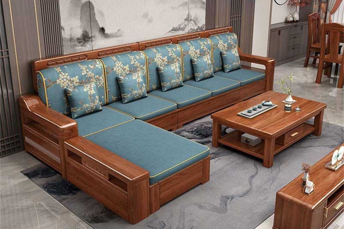 Sofa gỗ gụ