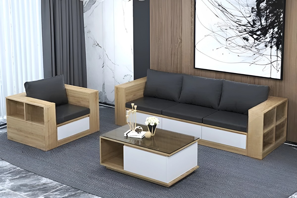 Sofa gỗ MDF phủ Melamine