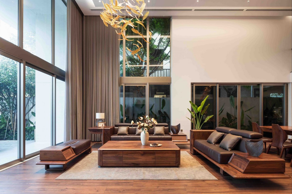 Sofa gỗ tự nhiên đẳng cấp
