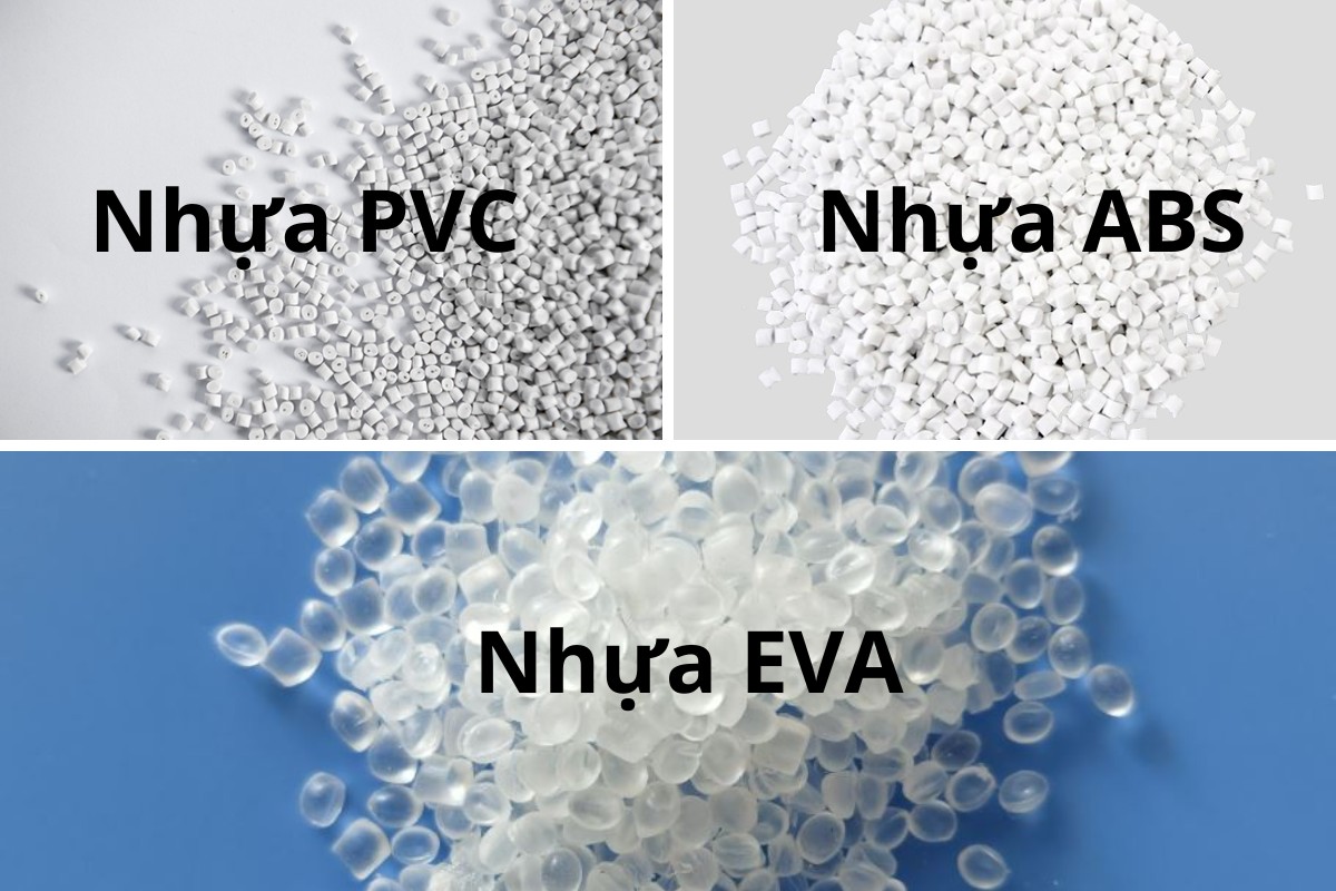 Tìm hiểu sự khác nhau giữa nhựa PVC, nhựa ABS và nhựa EVA