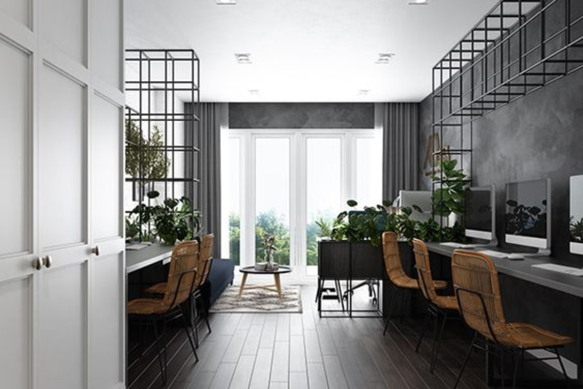 Thiết kế văn phòng nhà ống theo phong cách mở