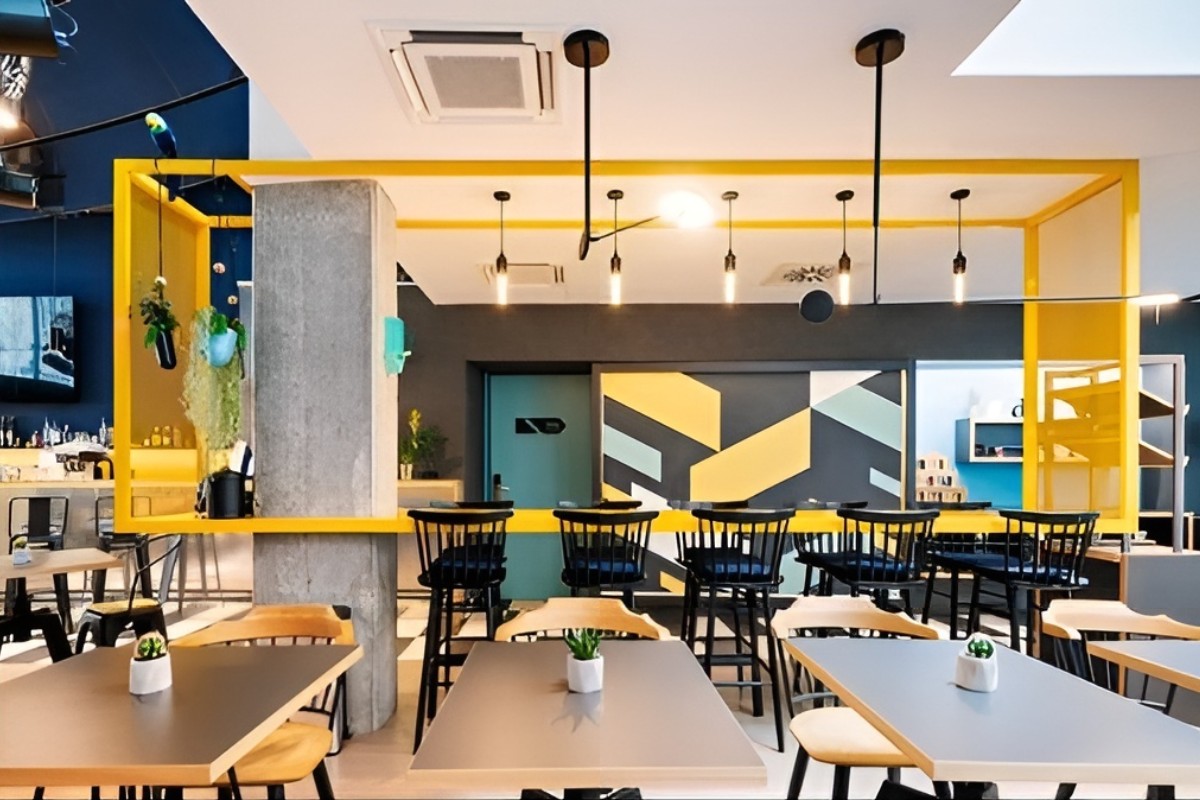 Thiết kế quán cafe văn phòng nổi bật