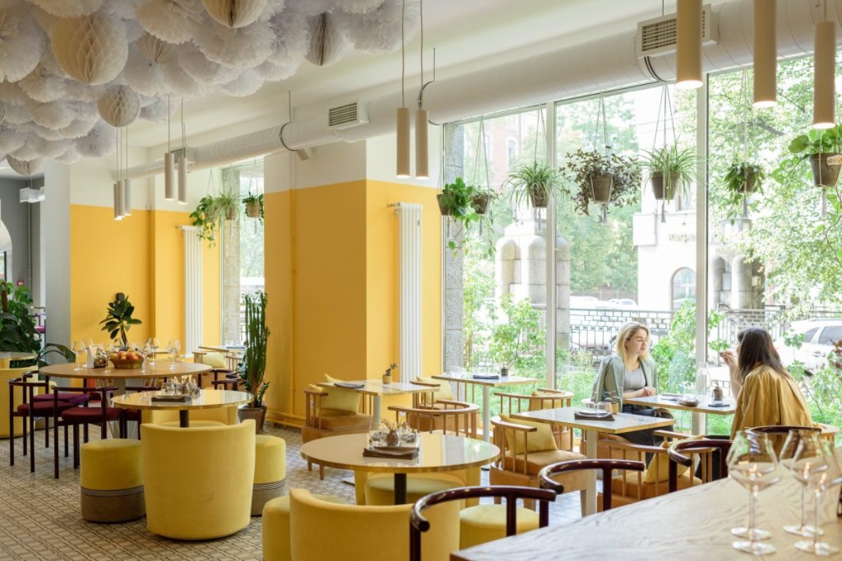 Thiết kế quán cafe văn phòng trẻ trung