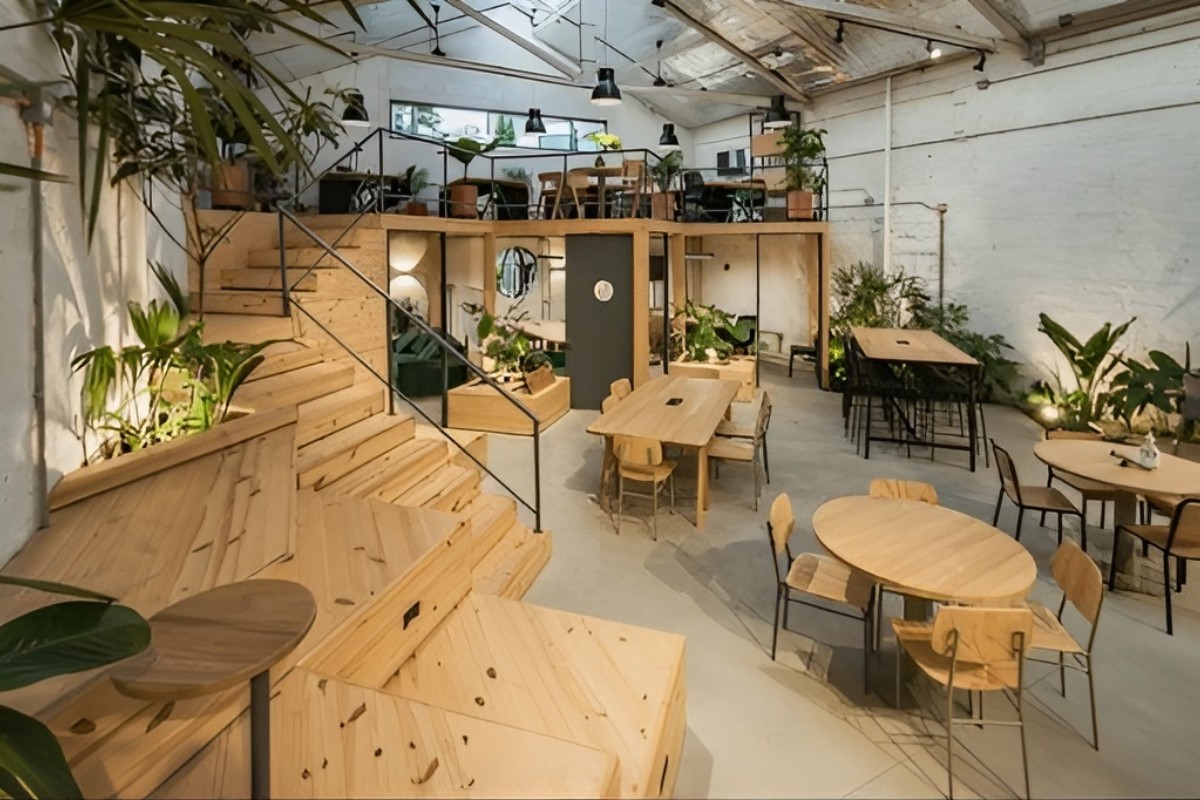 Thiết kế quán cafe văn phòng đẹp mắt