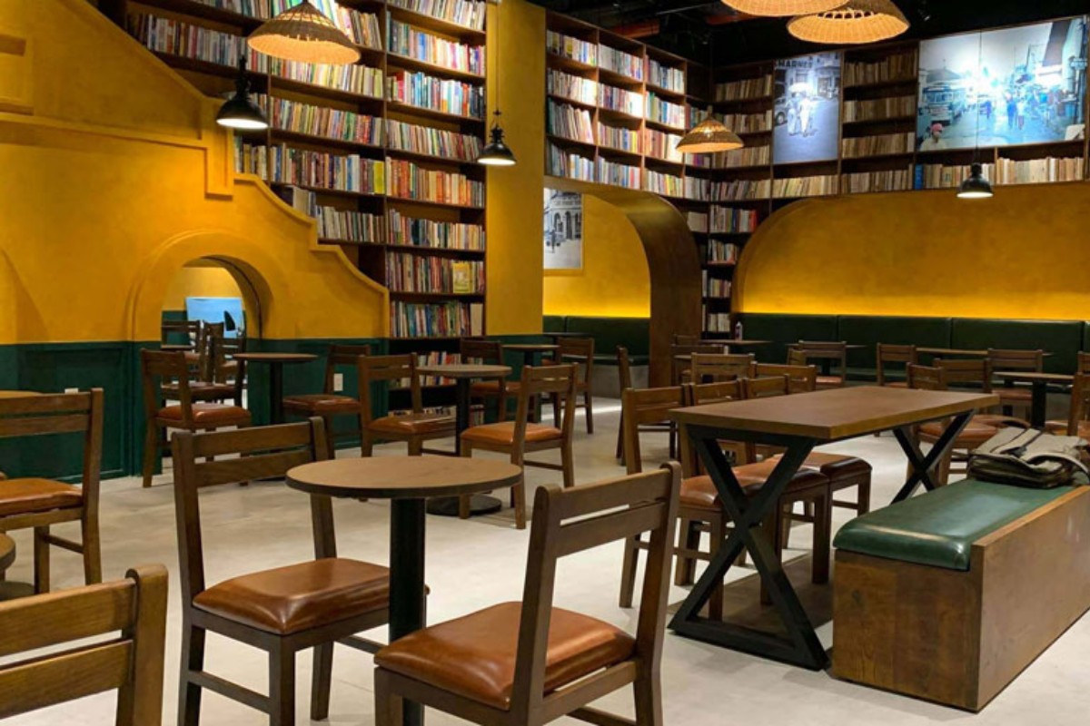 Thiết kế quán cafe văn phòng phong cách cổ điển