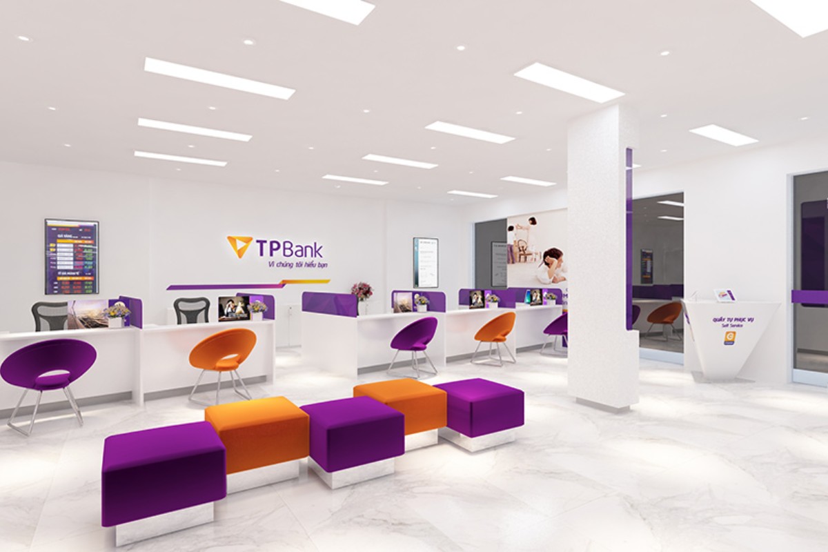 Thiết kế sảnh chờ trong văn phòng giao dịch ngân hàng