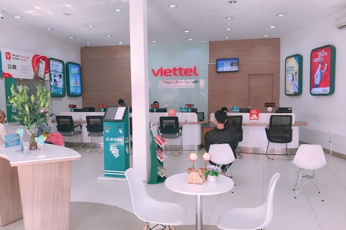 Thiết kế văn phòng giao dịch viễn thông
