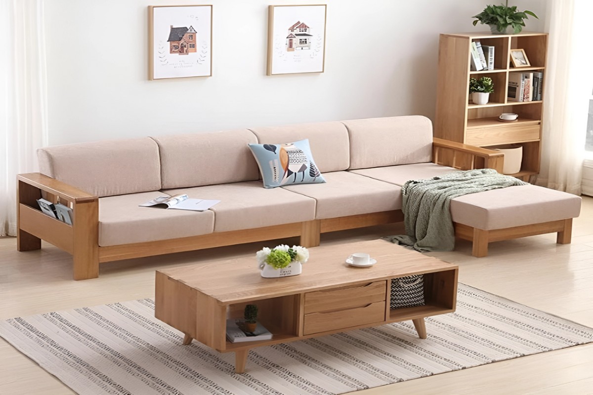 Thực trạng sử dụng sofa gỗ công nghiệp