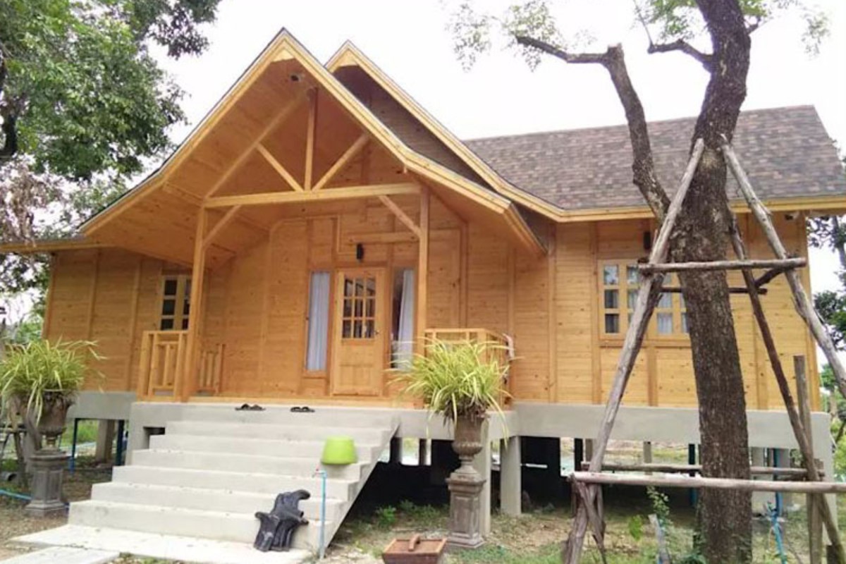 Nhà gỗ thông