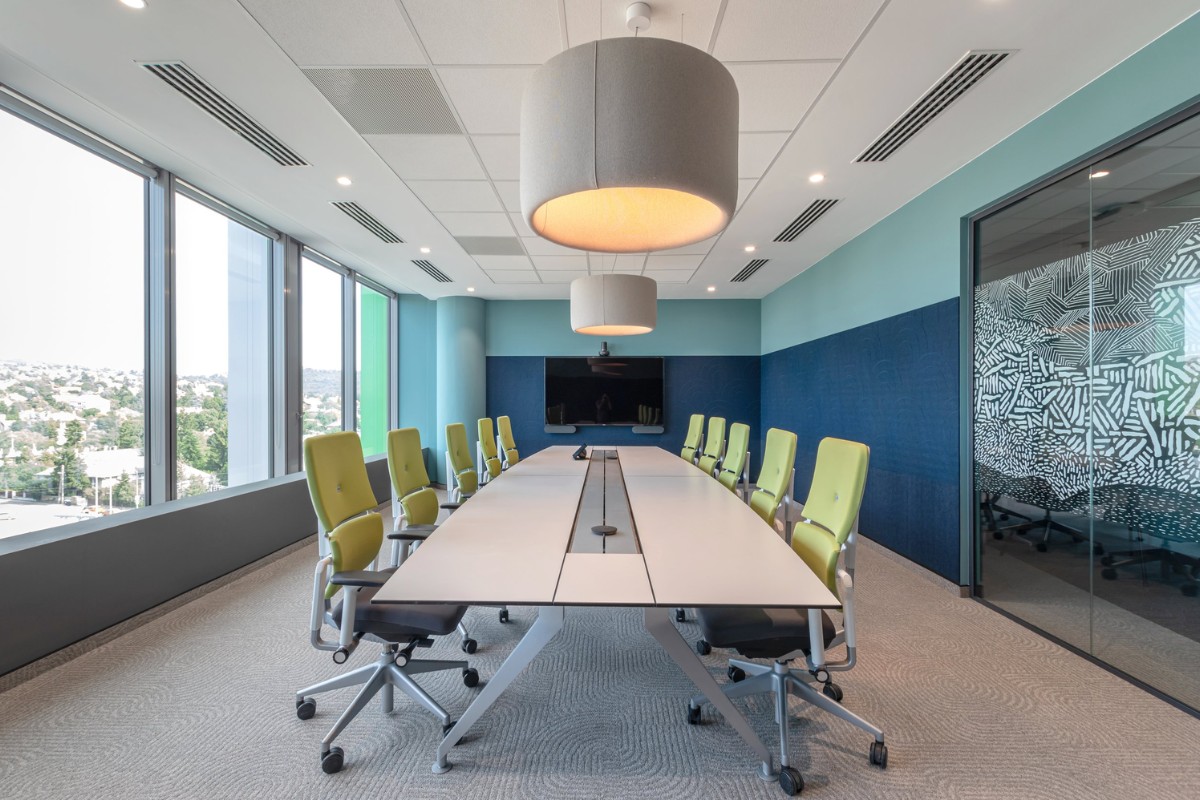 Thiết kế hệ thống ánh sáng của văn phòng Oracle Austin