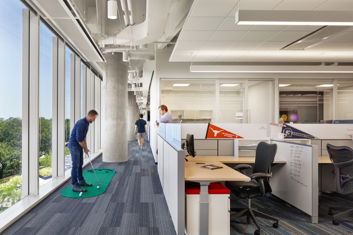 Thiết kế văn phòng công nghệ Oracle Austin