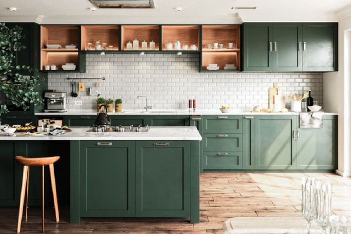 Ý nghĩa của màu xanh lá cây trong thiết kế nội thất