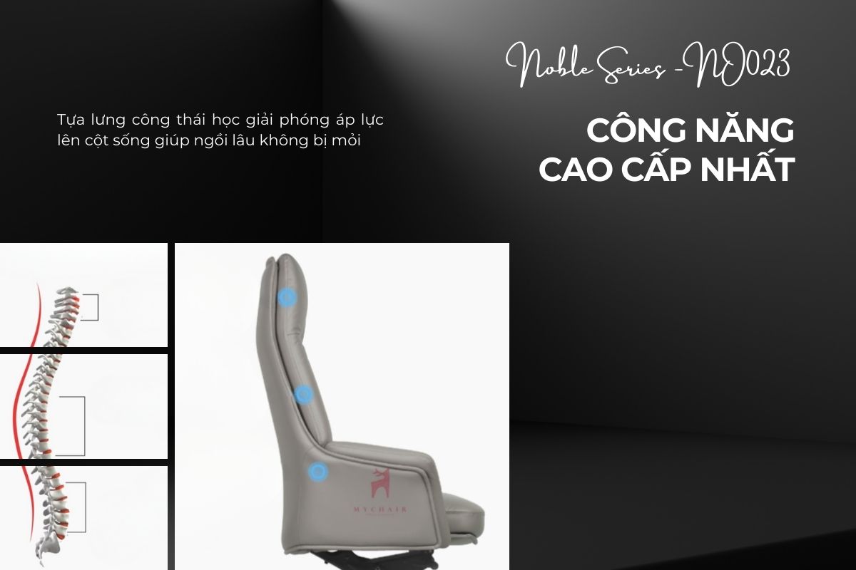 NO023 sở hữu công năng cao cấp