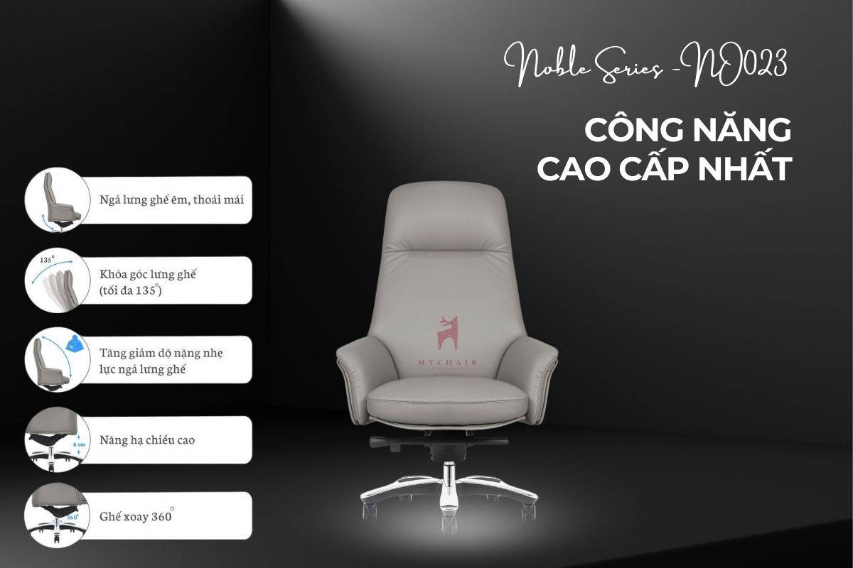NO023 sở hữu công năng cao cấp