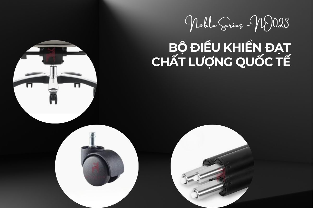 Bộ sưu tập NO023 sở hữu bộ điều khiển đạt chuẩn quốc tế